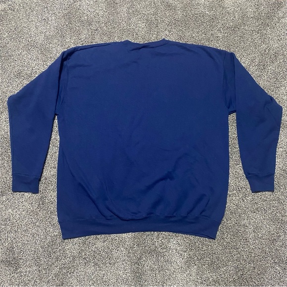 Vintage Patriots Mens XL Crewneck Sweatshirt Embroidered Logo - Picture 2 of 2